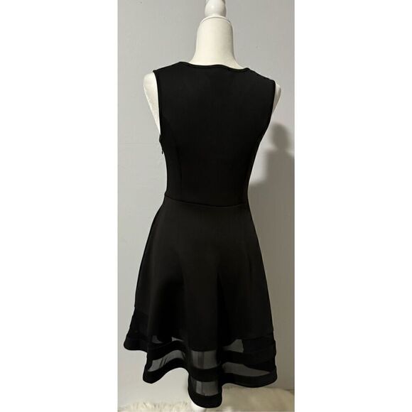 Lulu’s final stretch sheer black dress S - Picture 6 of 11